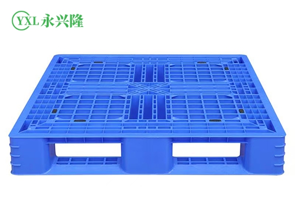 YXL塑膠卡板田字底藍色塑膠卡板