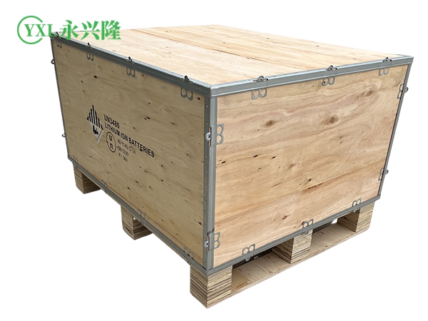 桉木貼皮危包箱UN木箱